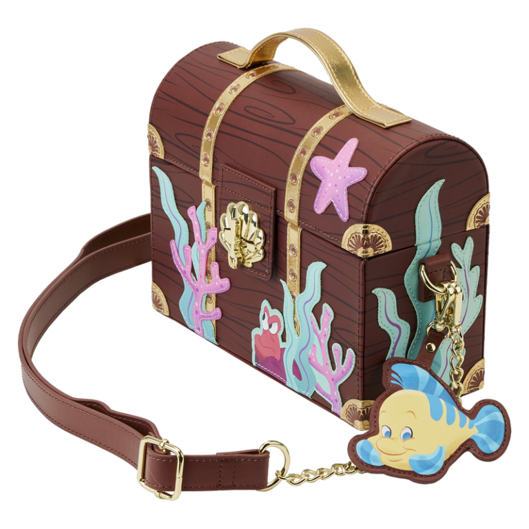 New Loungefly ‘The Little Mermaid’ Treasure Chest Bag - Disney by Mark