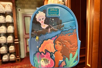 Live Action ‘Little Mermaid’ Loungefly Mini Backpack Available at Walt Disney World
