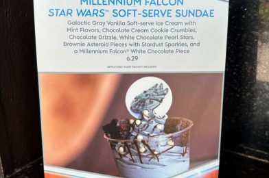 REVIEW: Millennium Falcon Soft-Serve Sundae Returns for One Day Only at Disney’s Polynesian Village Resort