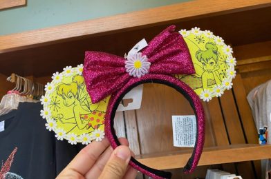 New Tinker Bell Ear Headband at Walt Disney World