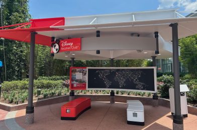 Disney Vacation Club Kiosk Updated in EPCOT