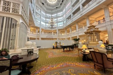 PHOTOS: Controversial Lobby Remodeling Project Gets Off to a Late Start at Disney’s Grand Floridian Resort & Spa