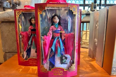 Limited Edition 25th Anniversary Mulan Doll Available at Magic Kingdom