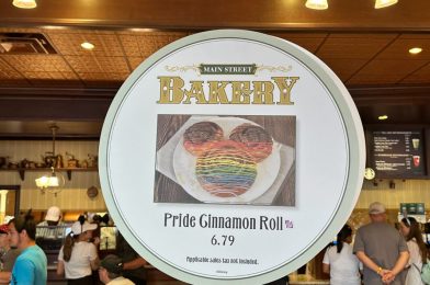 Pride Cinnamon Roll Now Available for a Limited Time at the Magic Kingdom