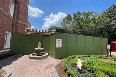 PHOTOS: United Kingdom Restrooms Close for Refurbishment, World ShowPlace Restrooms Open at EPCOT