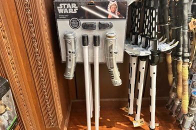 New ‘Star Wars’ Ahsoka Tano Toy Lightsaber Set at Walt Disney World