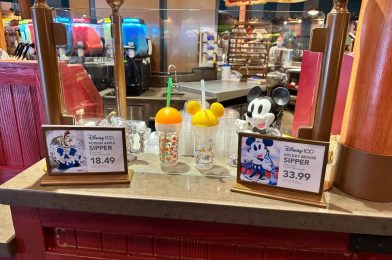 Disney100 Mickey Mouse & Poison Apple Sippers Debut at the Magic Kingdom