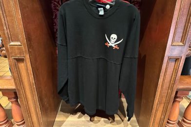 New Black ‘Yo Ho’ Pirates of the Caribbean Spirit Jersey at Disneyland