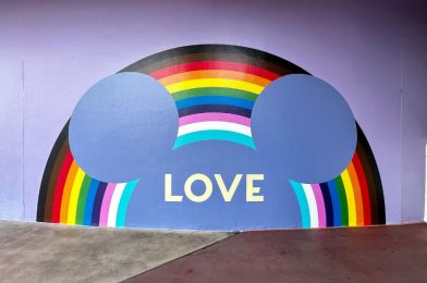 Here’s a Look at the New Disney Pride Mural at Magic Kingdom & Animal Kingdom