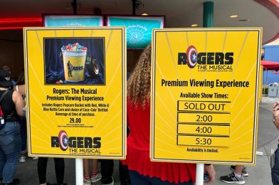 ‘Rogers: The Musical’ Premium Viewing Experience at Disney California Adventure