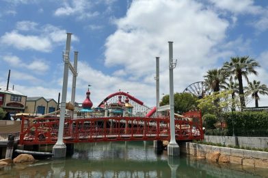 PHOTOS: Both Sets of Towers Now Stand for San Fransokyo Gate Bridge at Disney California Adventure