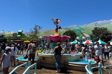 Frogs, Turtles, & Other Characters Added to CenTOONial Park Fountain in Mickey’s Toontown