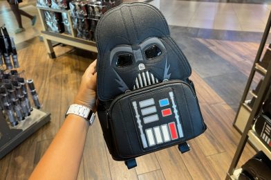 Glow-in-the-Dark Darth Vader Loungefly Mini Backpack Now Available at Walt Disney World