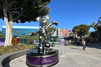 Giant Disney100 Mickey Statue Relocated Due to Downtown Disney Construction