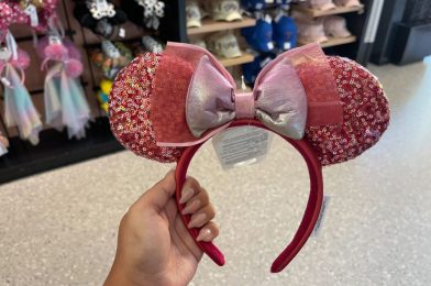 New Pink Minnie Ear Headband at Walt Disney World