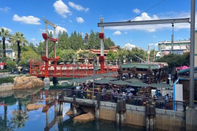 PHOTOS: Torii Gate Bridge Nears Completion, More New Signage Added in San Fransokyo Square at Disney California Adventure