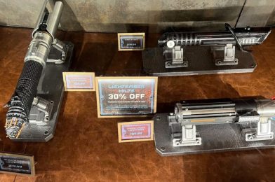 All Star Wars: Galaxy’s Edge Legacy Lightsaber Hilts 30% Off at Dok-Ondar’s Den of Antiquities in Disneyland