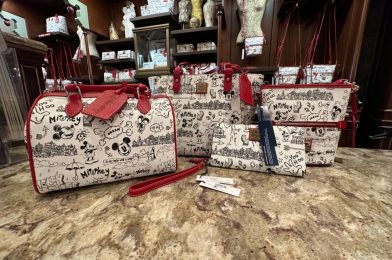 New ‘Plane Crazy’ Mickey Mouse Dooney & Bourke Collection (Featuring an Incorrect Walt Disney Quote) Now Available at Magic Kingdom