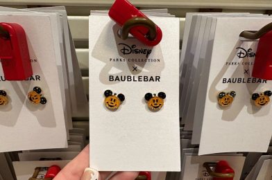 MMickey Jack-o’-Lantern Earrings by BaubleBar at Walt Disney World