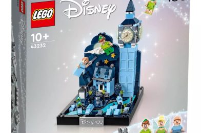 Disney100 Pixie Dusted Peter Pan LEGO Set Now Available