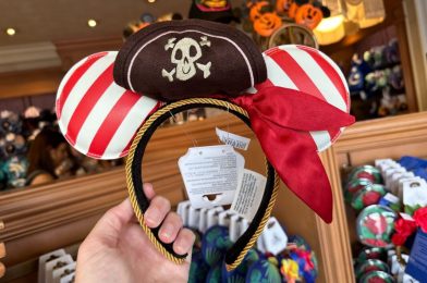 New Pirates of the Caribbean and Beauty and the Beast Ear Headbands Debut at Disneyland Resort