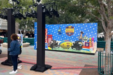 New Photo Op for Toy Story Funday Football Available at Disneyland Resort