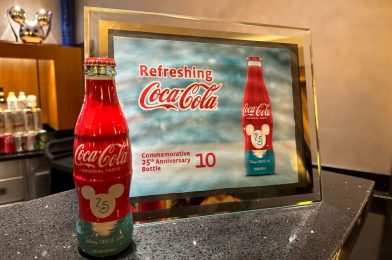 Disney Cruise Line 25th Anniversary Coca-Cola Bottles Available on Disney Fantasy