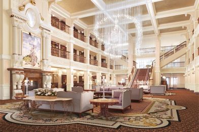 New Images & Reopening Date Shared for Disneyland Hotel in Disneyland Paris
