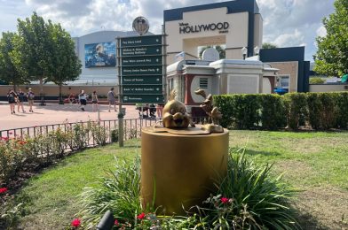 Most 50th Anniversary Medallions Removed from Disney’s Hollywood Studios and Magic Kingdom Fab 50 Statues