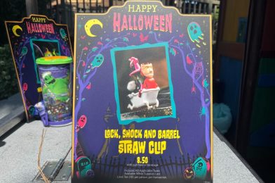 Lock, Shock, and Barrel Straw Clip Returns to the Disneyland Resort for the 2023 Halloween Season