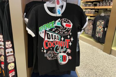 Revenge of the Dead Coconut Club Shirt with Retro 3D Glasses Now Available at Universal Orlando Resort