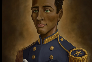 BREAKING: Disney Reveals Portrait of The Captain, a New Character for the Haunted Mansion Parlor on the Disney Treasure Cruise Ship