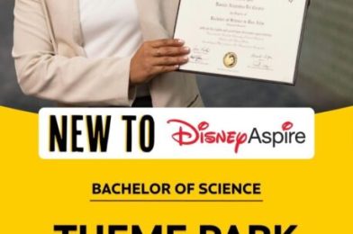 New Theme Park Management Bachelor’s Degree Available for Cast Members Through Disney Aspire
