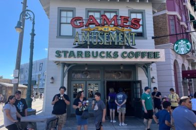 PHOTOS: Refurbished Starbucks Location Opens in New York Area of Universal Studios Florida