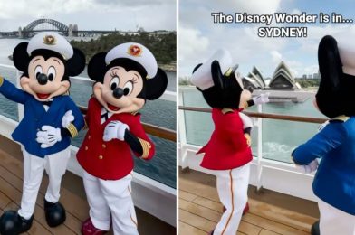 Disney Wonder Arrives in Sydney For First Australia & New Zealand Sailings