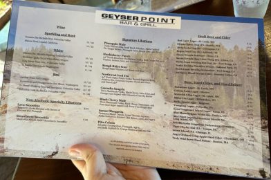 Signature Cheesy Barbecue Brisket Removed From Geyser Point Bar & Grill Menu at Disney’s Wilderness Lodge