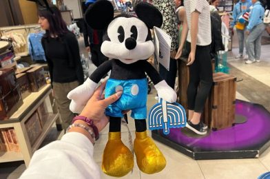 New 2023 Hanukkah Mickey Plush at Disneyland Resort