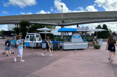 PHOTOS: Imagination Pavilion Snack Cart Reopens With Updated EPCOT Look