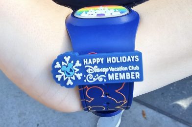 Holiday MagicBand Slider Available Free to DVC Members