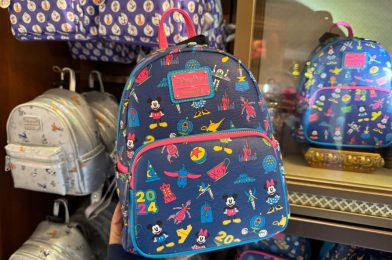 New 2024 Loungefly Mini Backpack Arrives at Walt Disney World