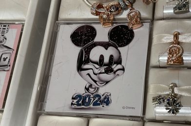 New 2024 Mickey Pandora Charm Arrives Just In Time for the New Year at Walt Disney World