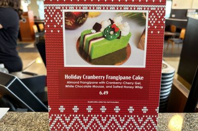 REVIEW: Celebrate the Season at Disney’s Contemporary Resort With NEW Holiday Cranberry Frangipane Cake