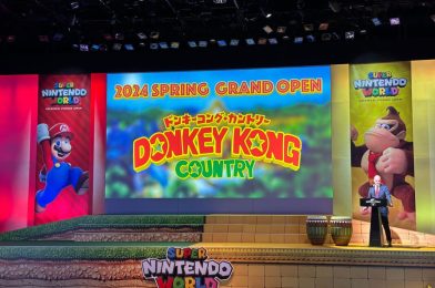 BREAKING: First-Ever Donkey Kong Country in Super Nintendo World Opening Spring 2024 at Universal Studios Japan