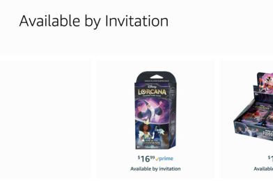 Disney Lorcana: Rise of the Floodborn Virtual Queue on Amazon Fully Opens 1 1/2 Hours Late