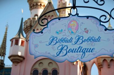 The Bibbidi Bobbidi Boutique at Disneyland