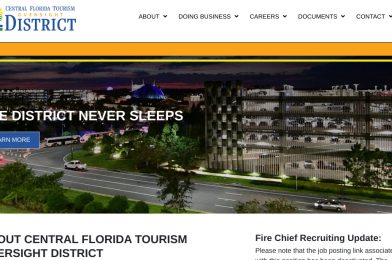 Central Florida Tourism Oversight District Launches New Website Amid Battle Over Reedy Creek
