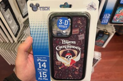 New 3-D Pirates of the Caribbean Phone Cases at Walt Disney World