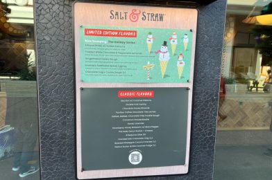 Salt & Straw Limited Edition Holiday Flavors Available This Month at Disney Springs