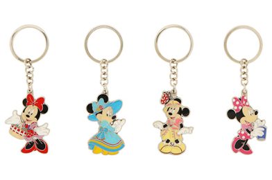 New Minnie Mouse Keychain Set Features Her Many Meet and Greet Outfits at Tokyo Disney Resort