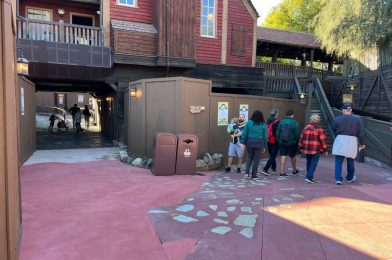 PHOTOS: Tiana’s Bayou Adventure Cobblestone Pathway Behind Frontierland Station at Magic Kingdom Now Open to Guests